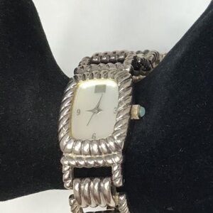 Judith Ripka Elegant 925 Sterling Silver Women's Watch